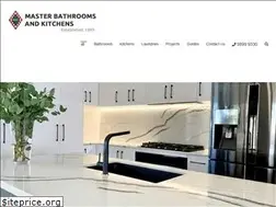 Sites similar to masterbathroomsandkitchens.com.au