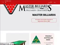 Sites similar to masterbilliards.com.au