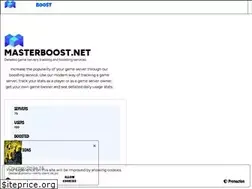 Sites similar to masterboost.net