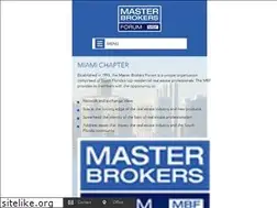 Sites similar to masterbrokersforum.com