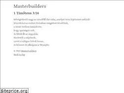 Sites similar to masterbuilders.hu