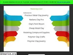 Sites similar to masterclays.com