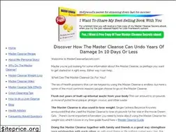 Sites similar to mastercleansesecrets.com