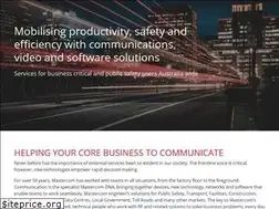 Sites similar to mastercom.com.au