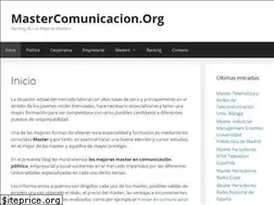 Sites similar to mastercomunicacion.org