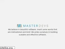 Sites similar to masterdevs.com