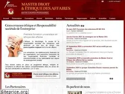 Sites similar to masterethique.fr