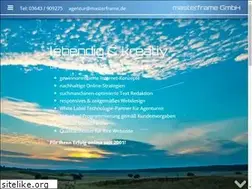 Sites similar to masterframe.de