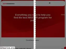 Sites similar to mastergradschools.com