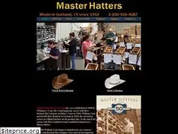Sites similar to masterhatters.com
