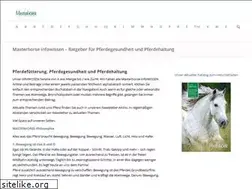 Sites similar to masterhorse-infowissen.de