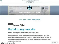 Sites similar to masterhowtolearn.wordpress.com