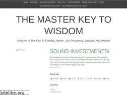 Sites similar to masterkeywisdom.com