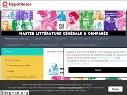 Sites similar to masterlgcr2.hypotheses.org