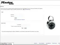 Sites similar to masterlock.net