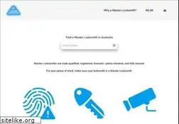 Sites similar to masterlocksmiths.com.au