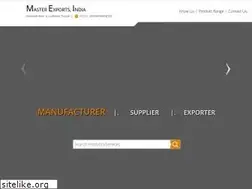 Sites similar to mastermachineryexports.com