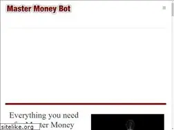 Sites similar to mastermoneybot.com