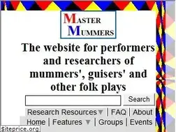 Sites similar to mastermummers.org