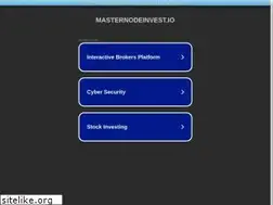 Sites similar to masternodeinvest.io