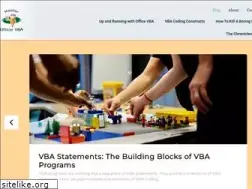 Sites similar to masterofficevba.com