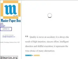 Sites similar to masterpaperbox.com