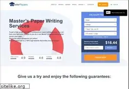 Sites similar to masterpapers.com