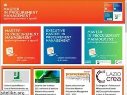 Sites similar to masterprocurement.it