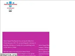 Sites similar to masterrepairplumbing.com