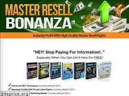 Sites similar to masterresellbonanza.com