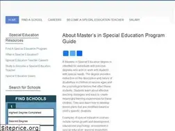 Sites similar to masters-in-special-education.com