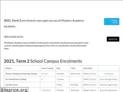 Sites similar to mastersacademy.com.au