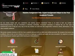 Sites similar to mastersassignmenthelp.com