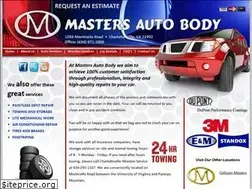 Sites similar to mastersautobody.com