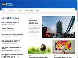 Sites similar to mastersdegree.net