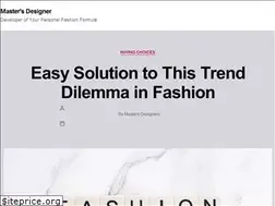 Sites similar to mastersdesigner.com