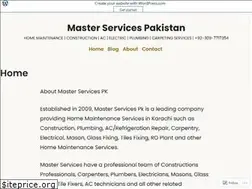 Sites similar to masterservicespk.wordpress.com
