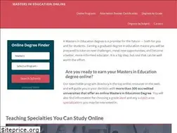 Sites similar to mastersineducationonline.net