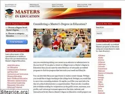 Sites similar to mastersineducationonline.org