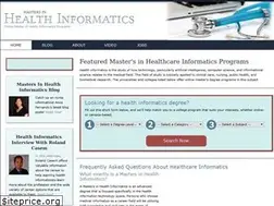 Sites similar to mastersinhealthinformatics.com