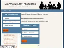 Sites similar to mastersinhumanresources.org