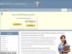 Sites similar to mastersinnursingonline.com