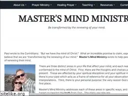 Sites similar to mastersmindministry.org