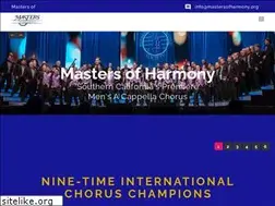 Sites similar to mastersofharmony.org