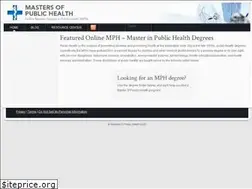 Sites similar to mastersofpublichealth.org