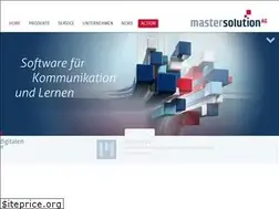 Sites similar to mastersolution.com