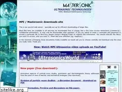 Sites similar to mastersonic.com