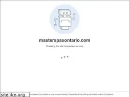 Sites similar to masterspasontario.com