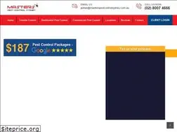Sites similar to masterspestcontrolsydney.com.au