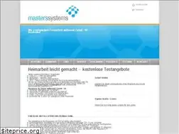 Sites similar to masterssystems.de